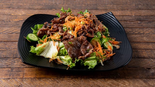 Grilled Beef Salad.