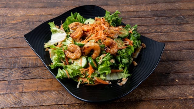Grilled Shrimp Salad.