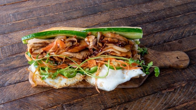 Sauteed Chicken Sandwich.